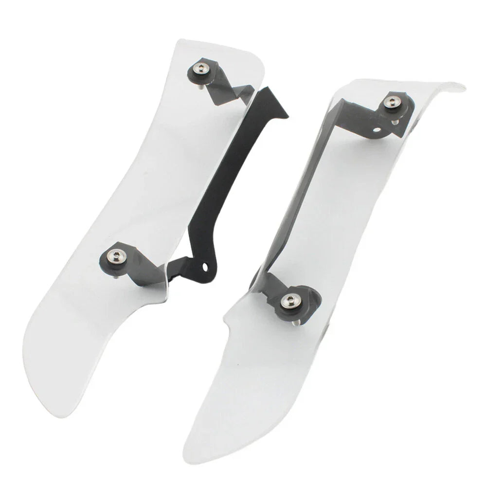 Clear Motorcycle Side Spoilers Wind Deflectors for BMW K1600GT (2017-2023)