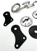Hood Pin Set Billet Aluminum for 2005–2009 Ford Mustang