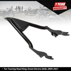 Tall Backrest Pad Sissy Bar for Harley Road King Electra Glide (2009–2021)