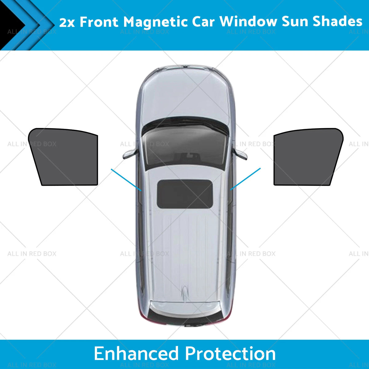 Magnetic Car Window Sun Shades for Mazda CX-3 (2015–Current)