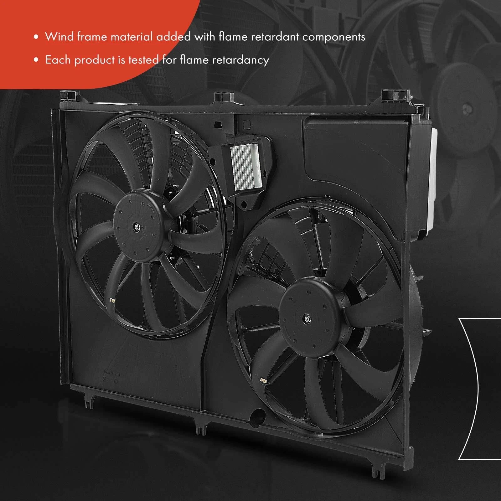 Dual Cooling Fan Assembly for Toyota Highlander (2014-2019)