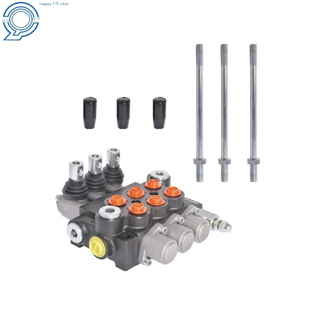 3 Spool Hydraulic Control Valve for (3600PSI, 13 GPM)