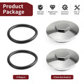 2X Engine Valve Tappet Adjustment Cover Cap for Honda ATC70 C70 CB1000C CB1100F (1970–1986)