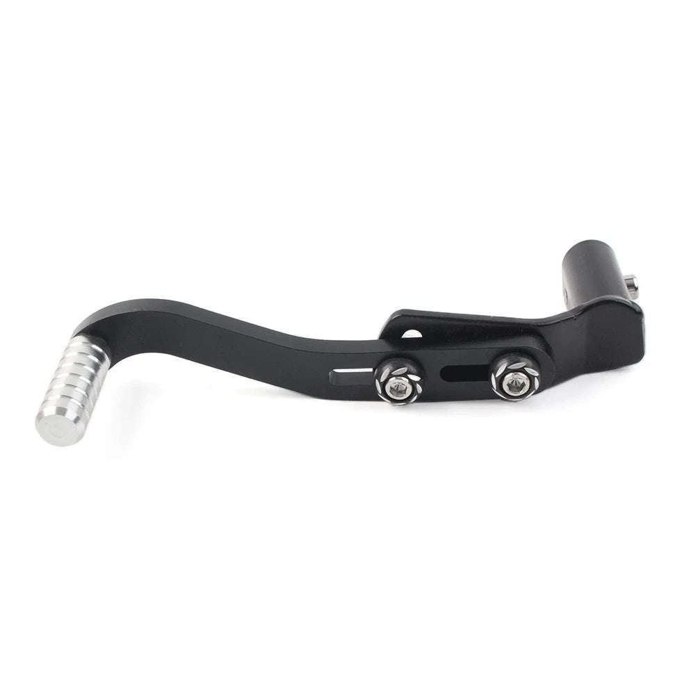 CNC Gear Shift Lever Footrest Pedal Shifter Black Aluminum Universal