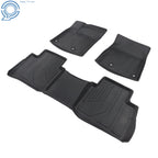 Set of 2 All-Weather 3D Floor Mats Liners for Nissan Rogue (2021–2026)