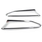 Motor Gloss Chrome Front Light Trim Accents for Honda Goldwing GL1800 (2018-2023)