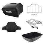 Trunk Luggage Backrest Rack for Harley Touring (2014–2026) Matte Black