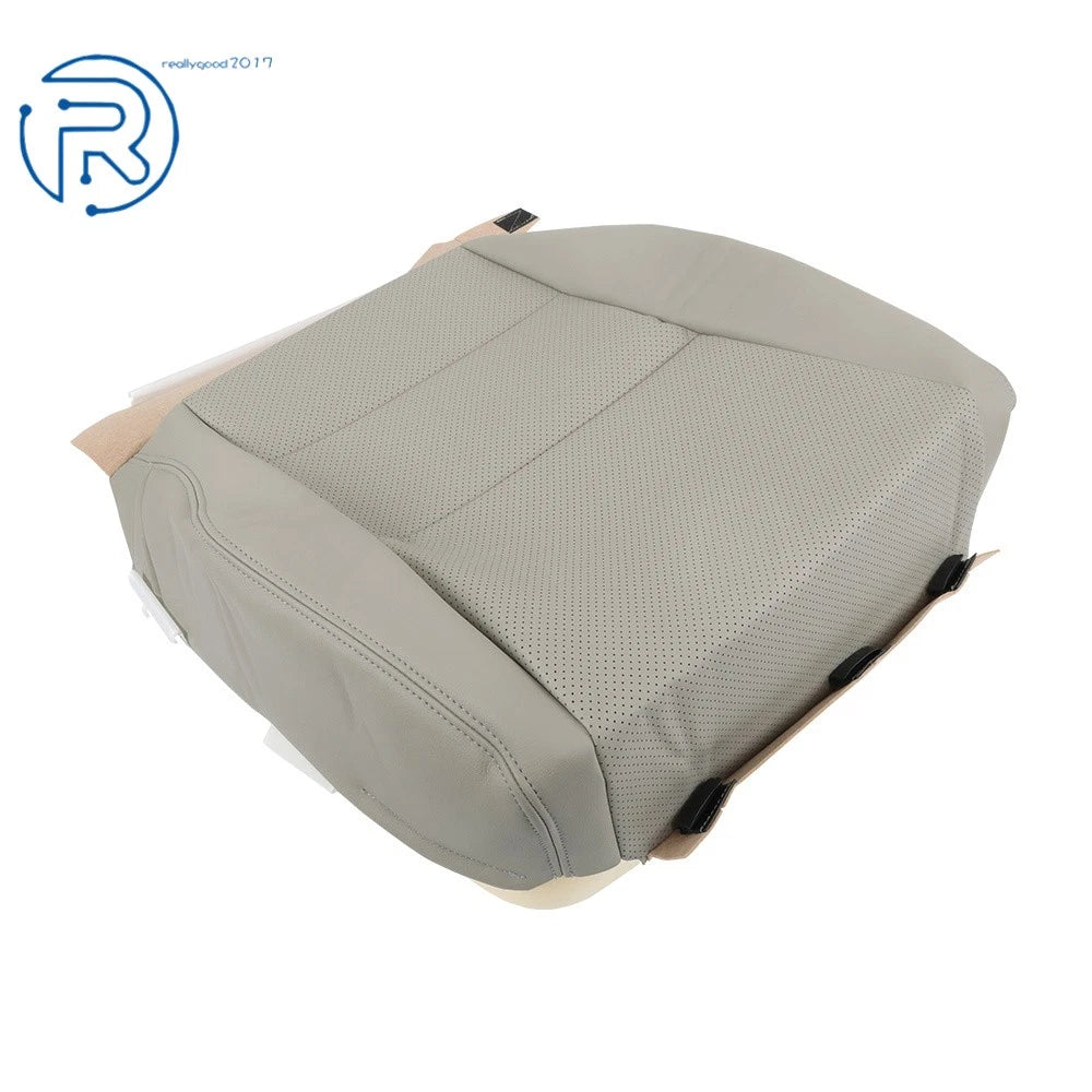 Leather Driver Bottom Perforated Seat Cover for Acura RDX (2007–2012) Gray