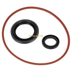 Rear Brake Drum Dust Seal O-Ring Kit for Yamaha Big Bear Bruin Grizzly Wolverine (1990–2023)