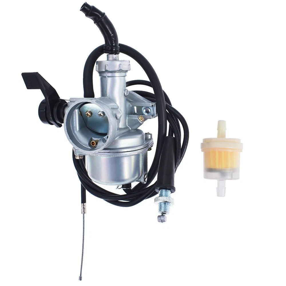 Carburetor with Throttle Cable for Honda CRF70F XR70R (1998–2012)