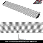 Tow Hook Grille for Ram 2500/3500 (2010-2018) Black Mesh Stainless