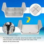 Jack Plate for Outboard Motors (4'' Setback)