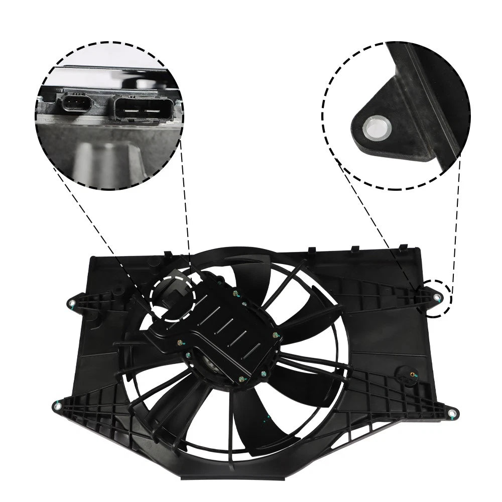 Radiator Fan Assembly for Honda Civic (2016–2020)