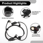 ABS Wheel Speed Sensor Kit No. 4743874AE for Dodge Journey (2009–2020)