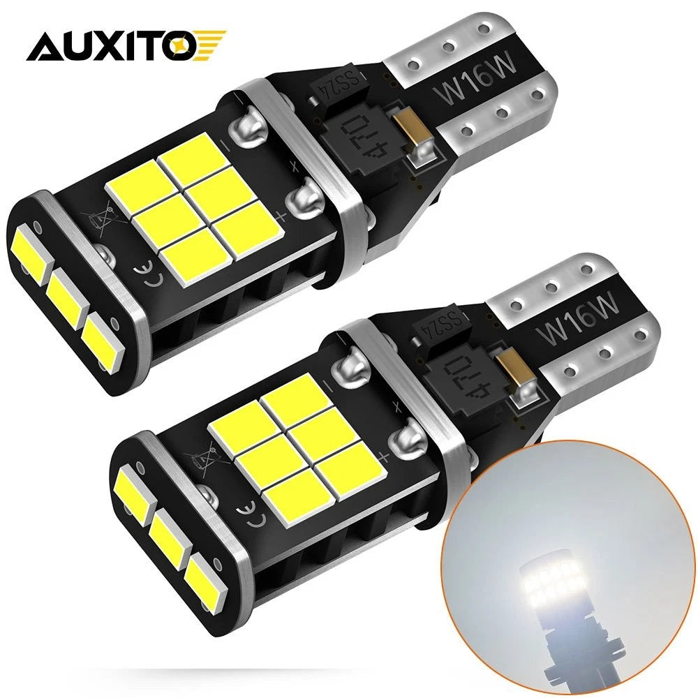 2X Canbus LED Bulb for Car Backup Reverse Light 912 921 T15 W16W