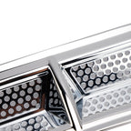 Front Fairing Air Vent Trim for Harley Touring Street Glide Electra Glide (2014–2024) Chrome
