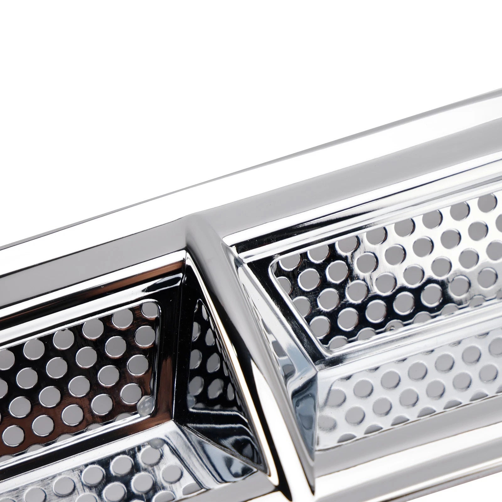 Front Fairing Air Vent Trim for Harley Touring Street Glide Electra Glide (2014–2024) Chrome