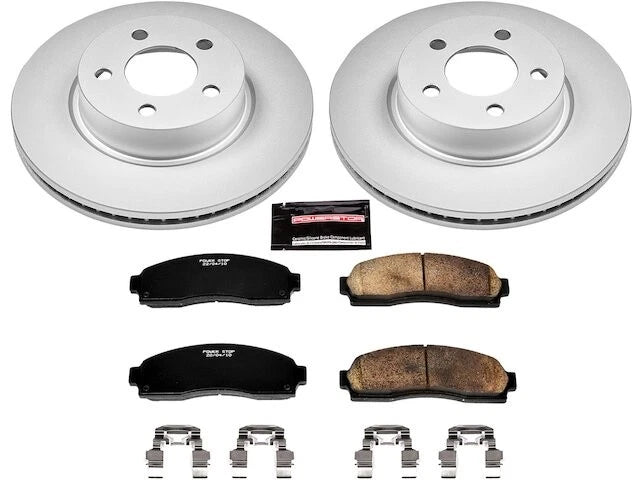 Front Brake Pad and Rotor Kit for Mazda B3000 4WD (2005) JK222NG
