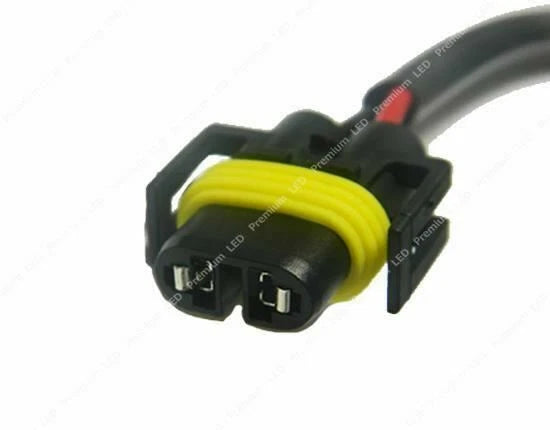 2x 5202 H16 to H11 H8 Conversion Extend Pigtail Harness for Plug & Play (2010-2025)