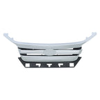 Set of 4 Front Grille with Chrome Trim for Ford Fusion (2010–2012)
