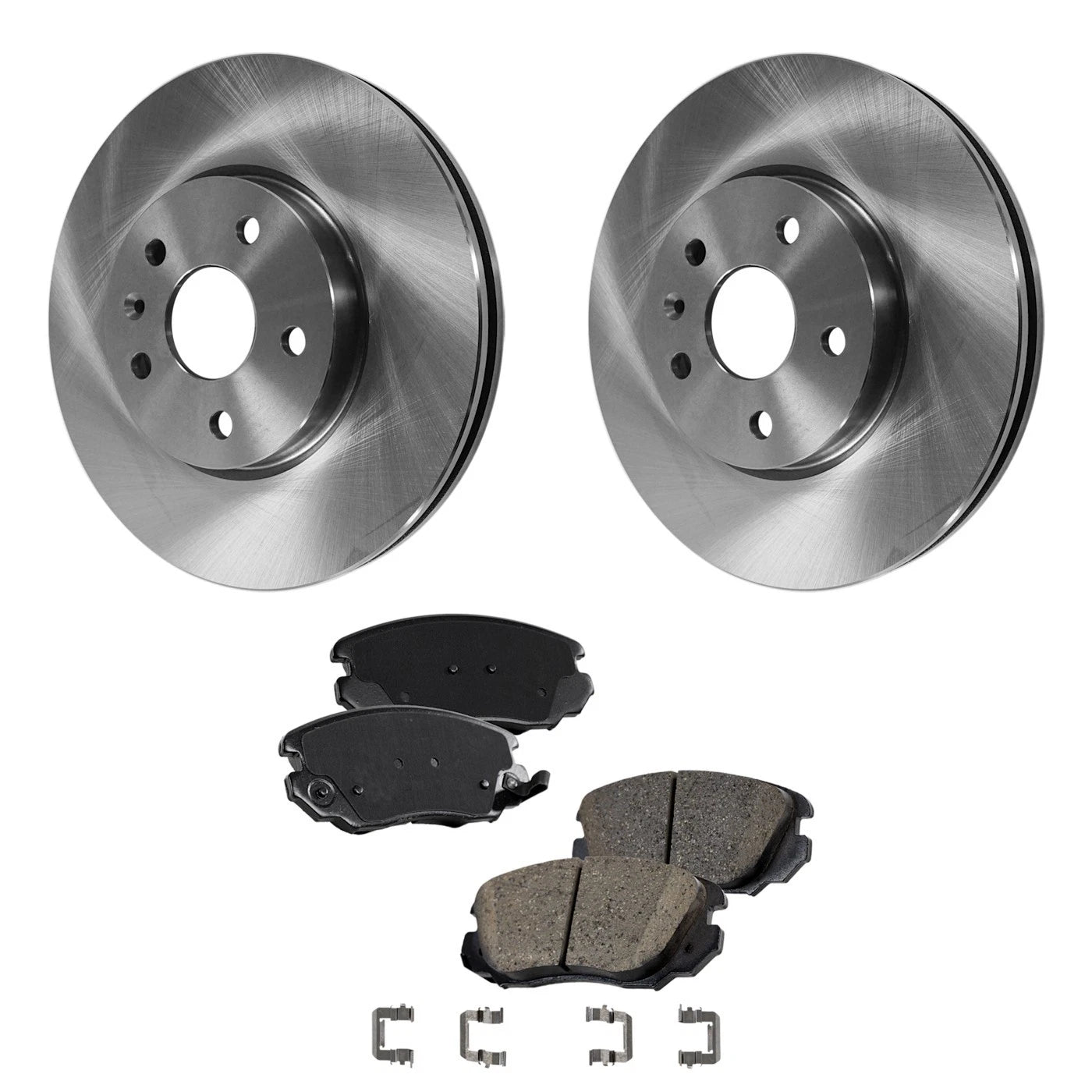 Front Brake Disc Rotors and Pads Kit for Chevy Impala Equinox Terrain