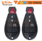 2X Key Entry Remote Fob for RAM 1500 2500 3500 Dodge Journey (2010–2012)