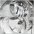 Chrome Housing Clear Headlight Lamp for Volkswagen Jetta Mk5 (2005–2010)