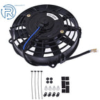 Electric Radiator Cooling Fan Mount Kit for Universal 7" Slim Fan (12V)