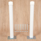 2X 22” Steel Boat Trailer Post Guides for Pontoon Ski Fishing Boat
