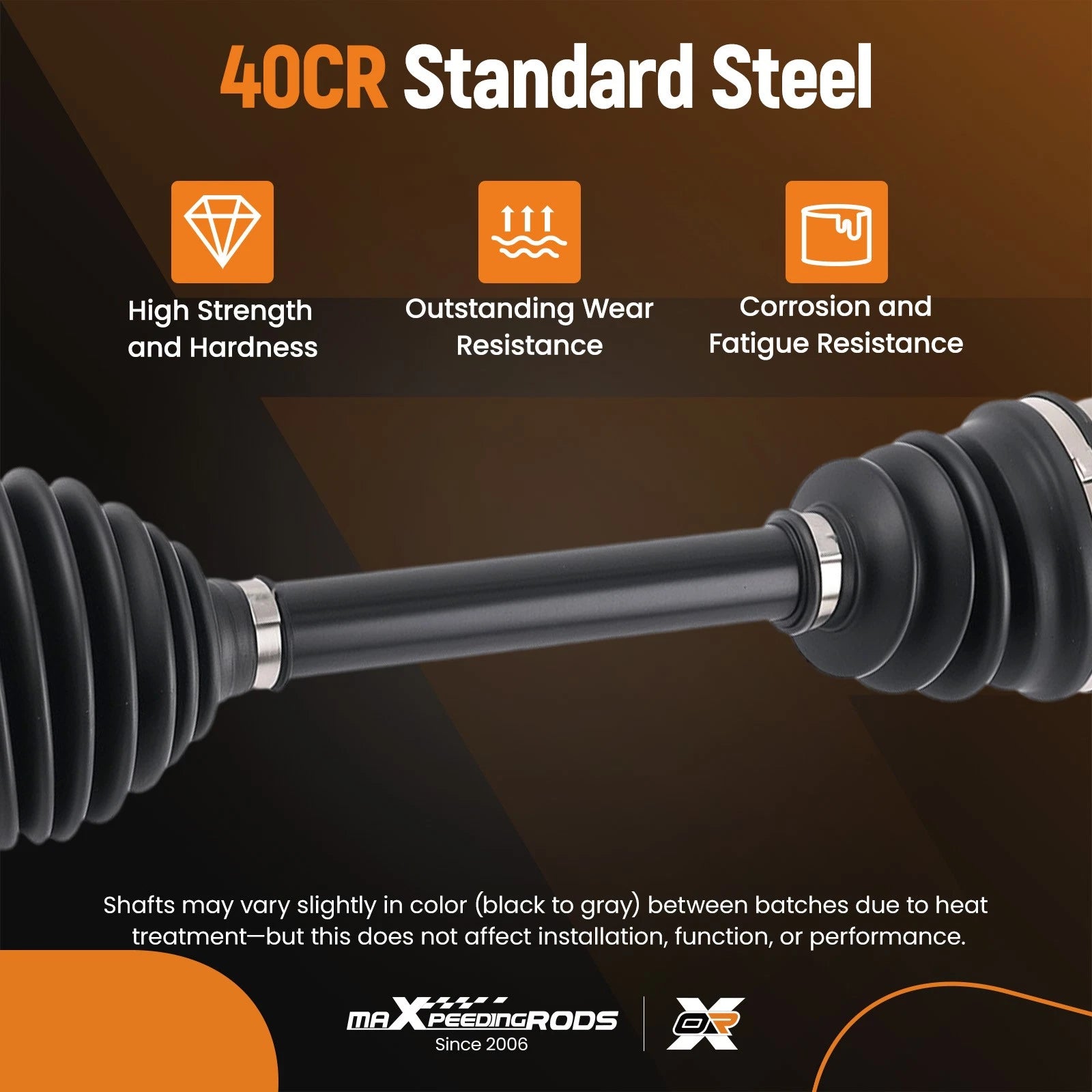 Front CV Axle Shaft for Chevrolet GMC (2007–2020)