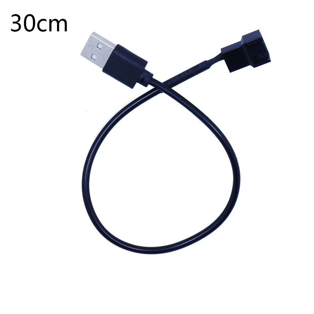 USB to 4 Pin Fan Power Cable Adapter for 5V Case Fans (DIY Projects)