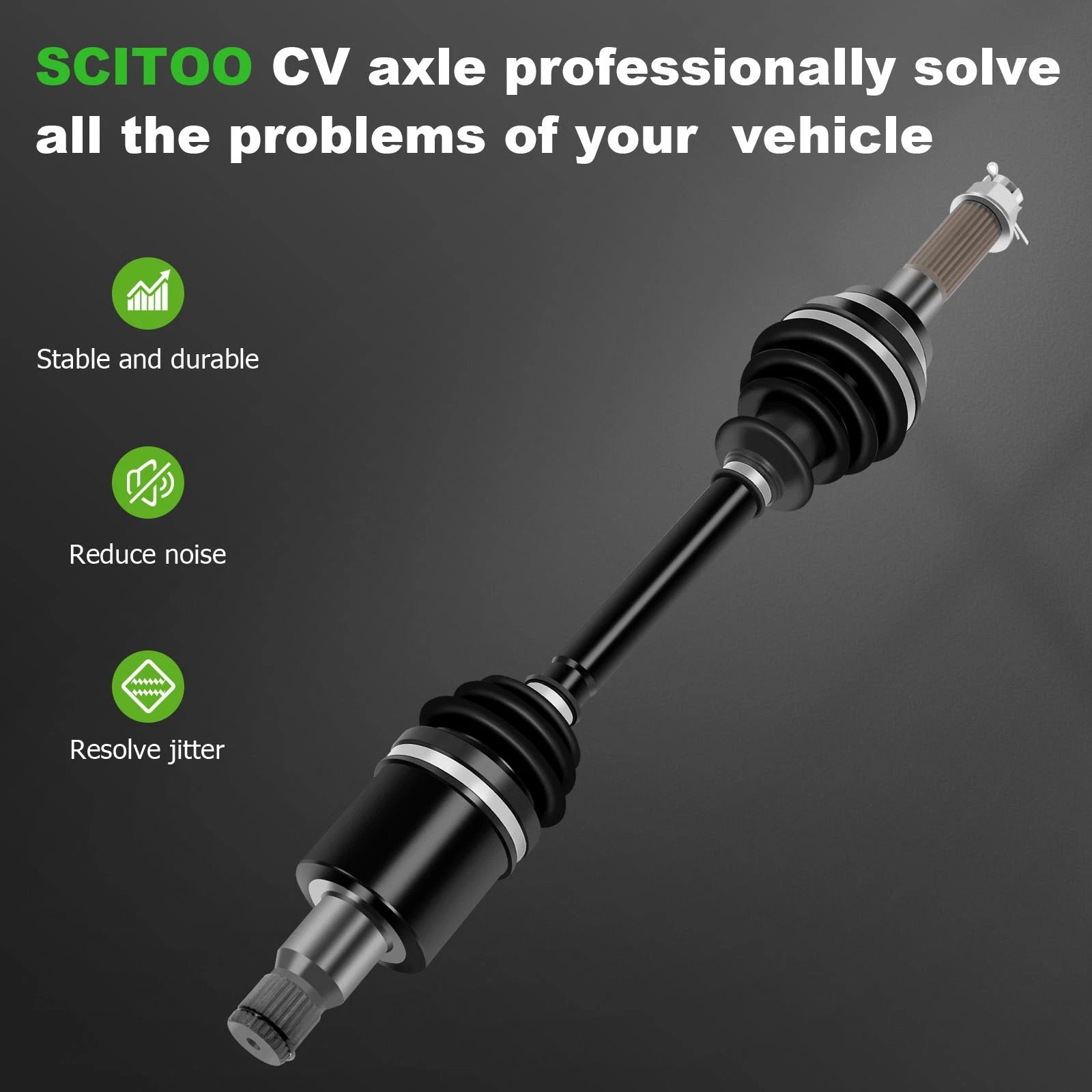 Rear CV Axle for Polaris RZR 800 (2008–2013)