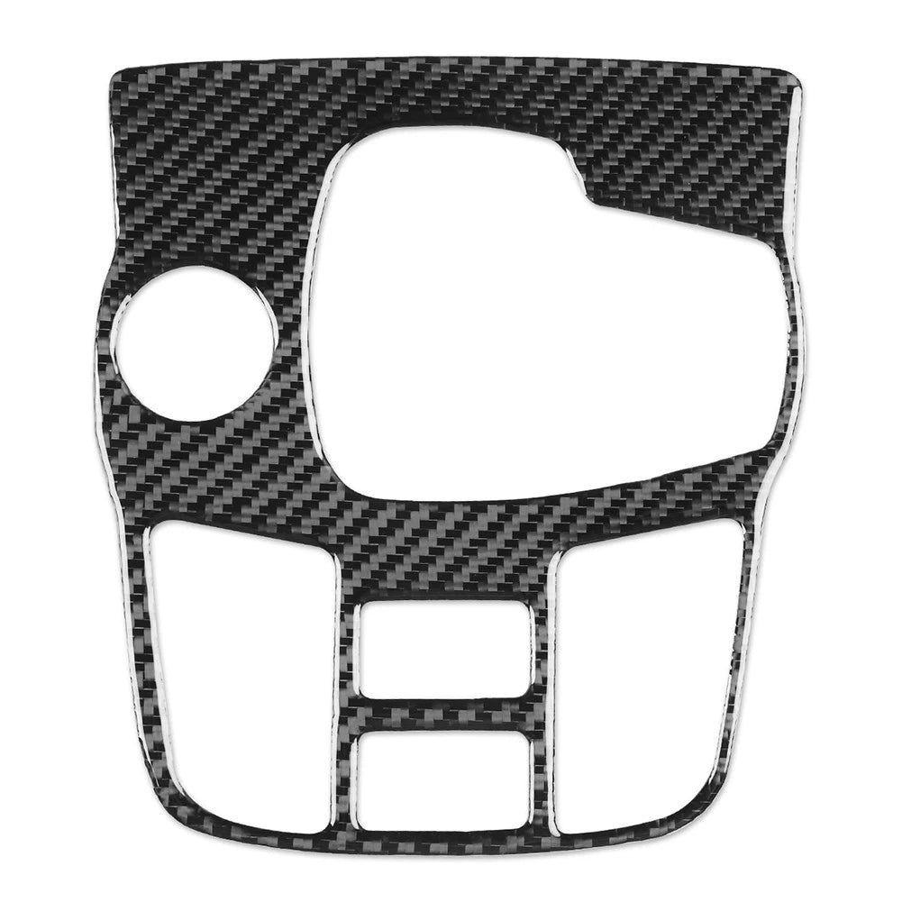 Gear Shift Panel Cover Trim for Jaguar F-Type (2013–2024) Carbon Fiber Black