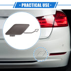 Tow Hook Eye Hole Cover Cap for BMW 3 F30 (2012–2015) Brown