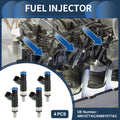 Set of 4 Fuel Injectors for Dodge Avenger (2008–2014) No.04891577AC