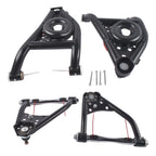 Set of 2 Front Upper Lower Control Arms for Chevy Nova (1968-1974)