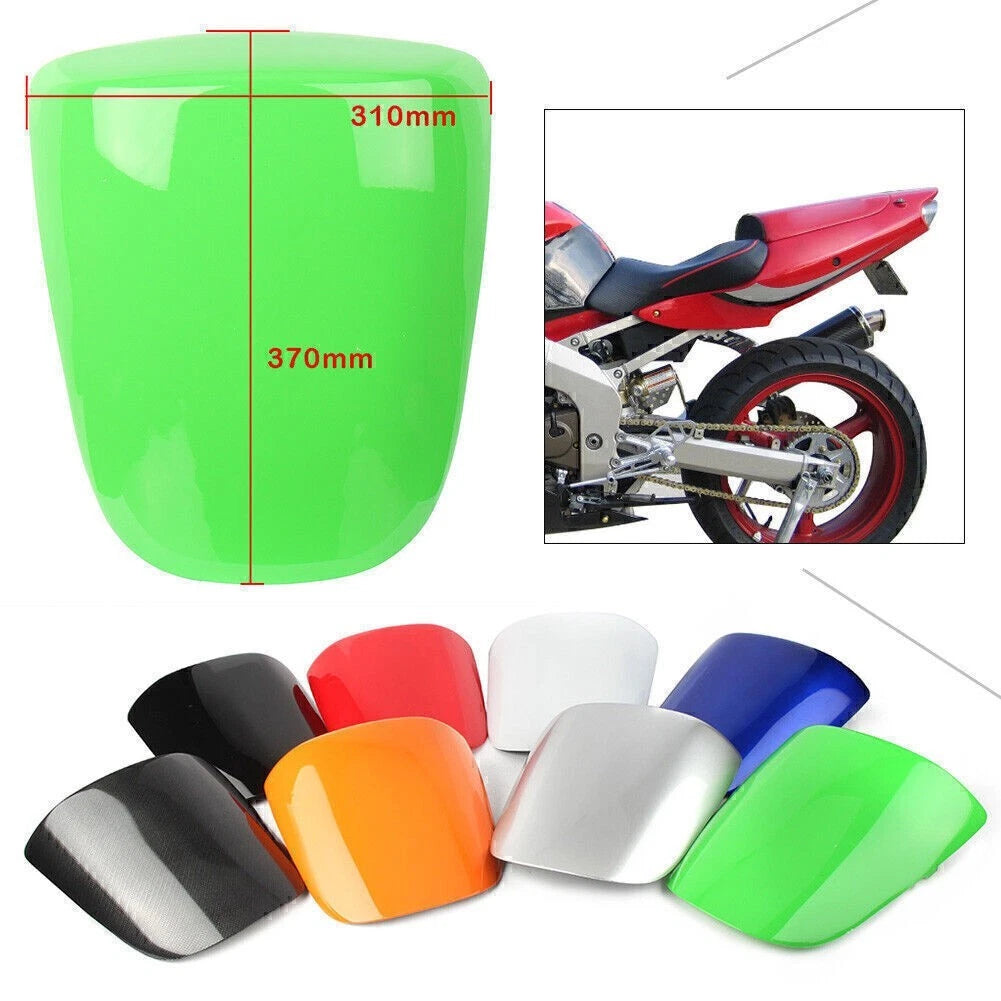 Rear Seat Cover Cowl Tail Fairing for Kawasaki ZX6R 636 (2000–2002) Silver