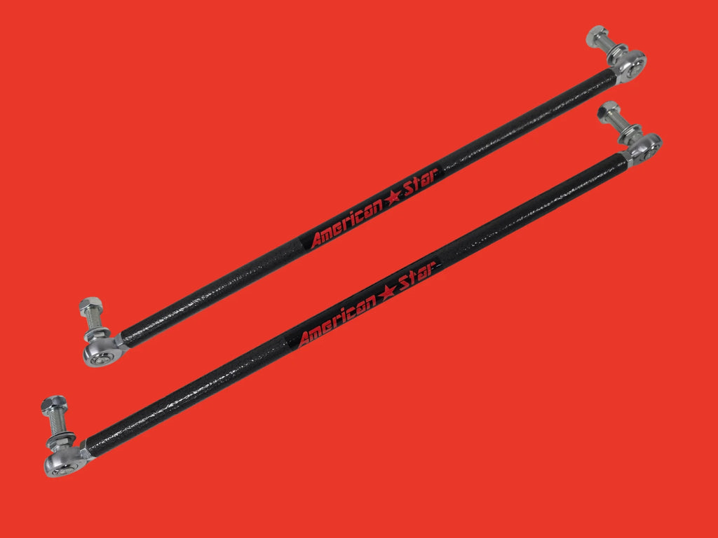 Set of 2 Tie Rods for Polaris Scrambler 1000 XP (2015–2018) 4130 Chromoly
