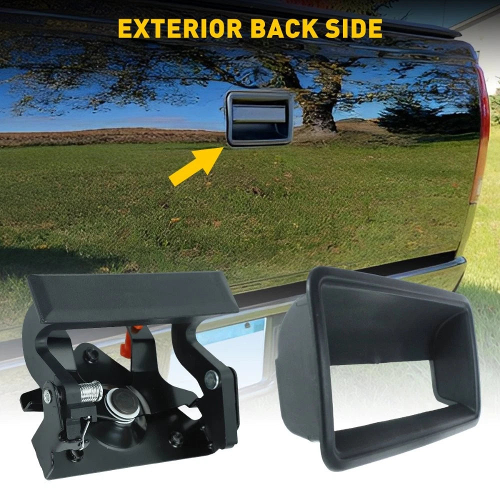 Tailgate Handle & Bezel for Chevy GMC CK 1500 2500 3500 (1999–2007)