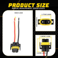 H11 Headlight Low Beam Socket Connector Plug for