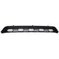 Replacement Black Textured Poly Front Bumper Cover Grille w/o Park Assist Holes