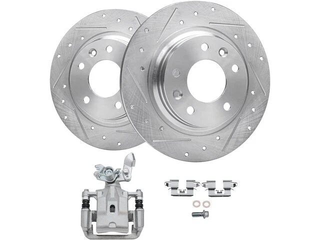 Rear Brake Rotor and Caliper Set for Mazda 6 (2006–2013) YM412FG