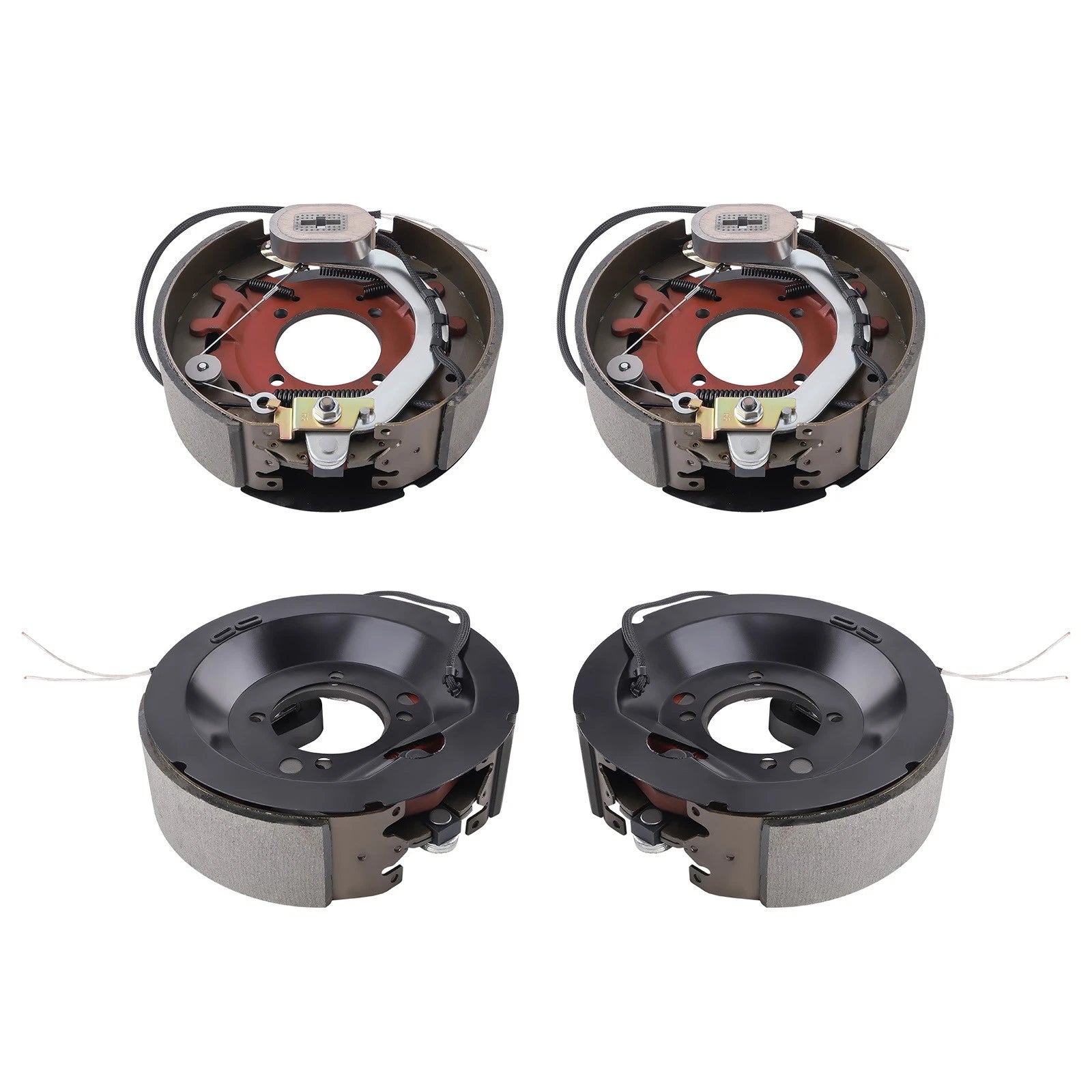 Set of 4 Electric Trailer Backing Plate Brakes for Dexter 8K Axle (8000)