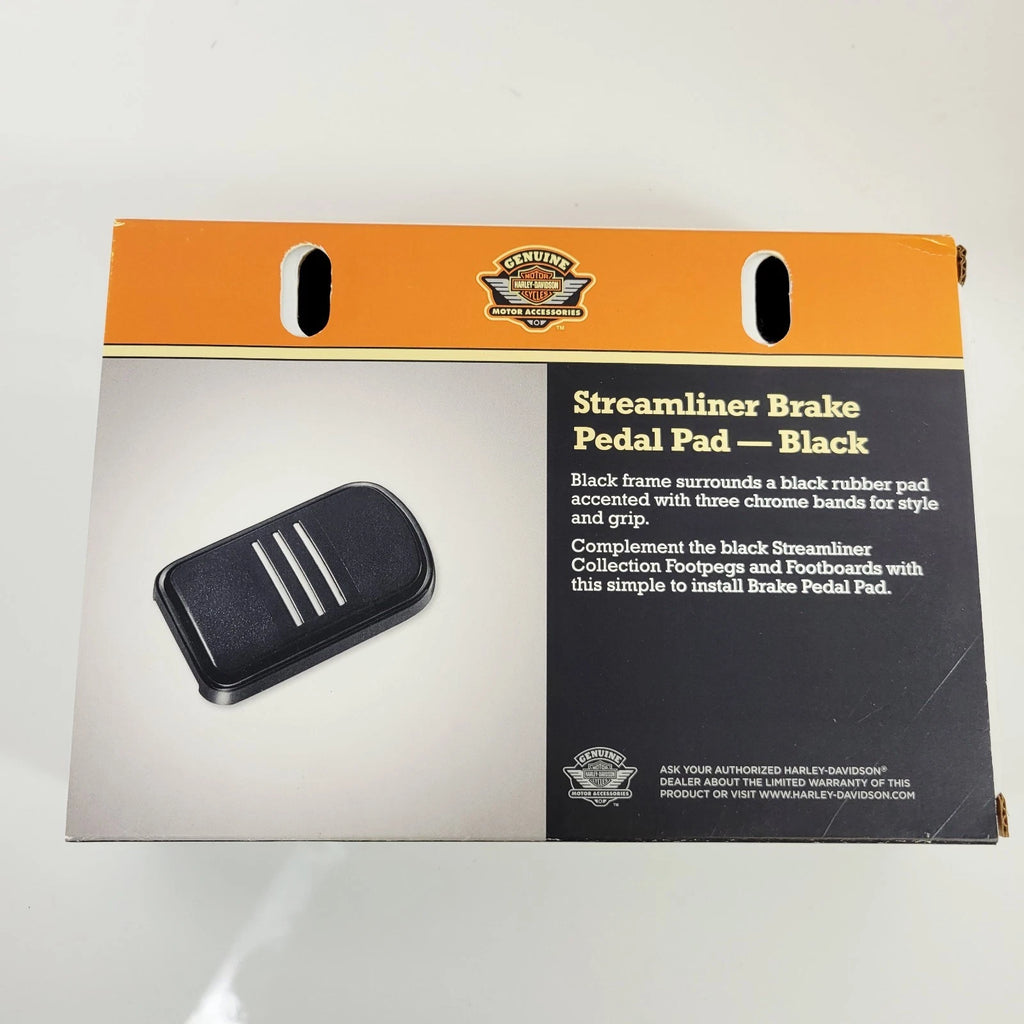 Streamliner Brake Pedal Pad for Harley-Davidson Softail/Touring (1986–2017) 50600417