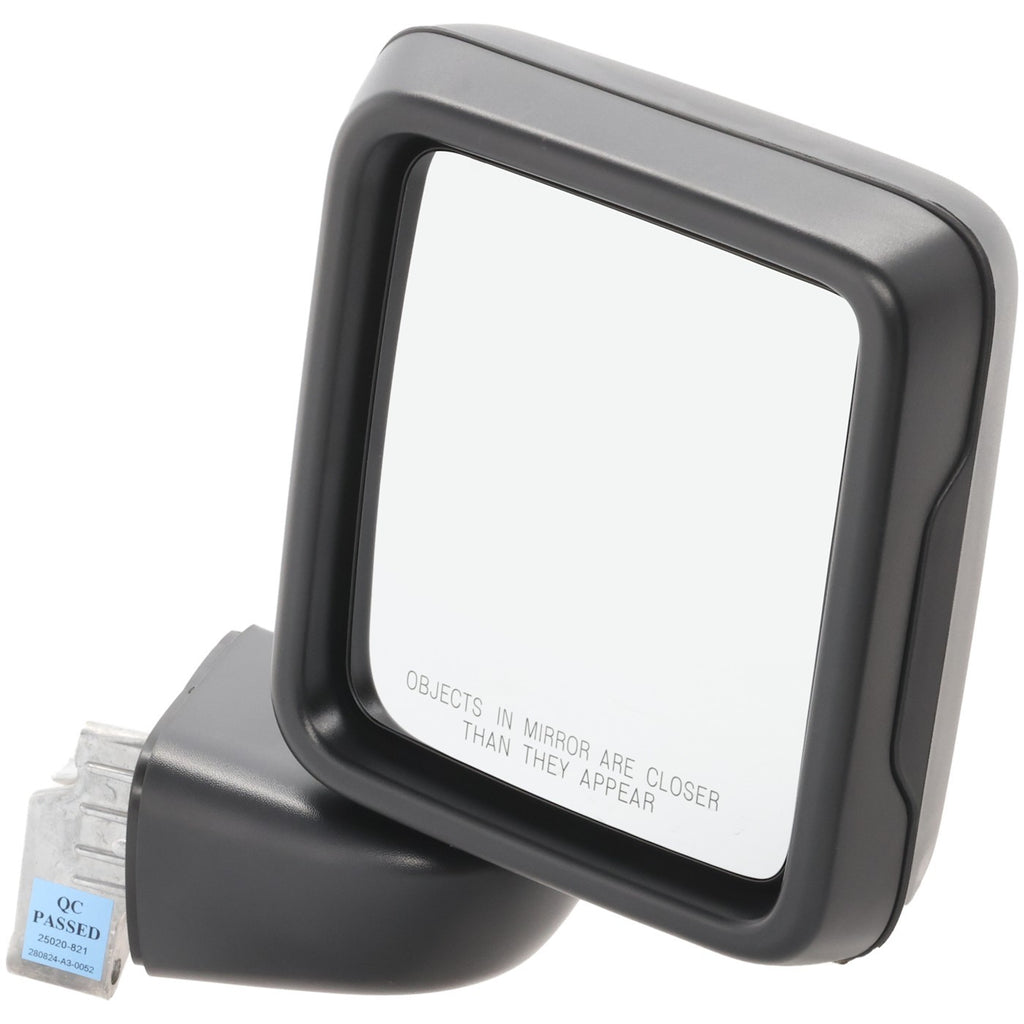 Passenger Right Side Mirror for Jeep Gladiator Wrangler (2019–2024)
