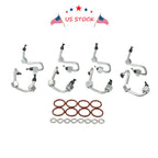 Set of 8 Fuel Injector O-Ring Seals for Ford 6.4L Diesel (2008–2010)