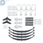 6000lb Tandem Trailer Axle Suspension Kit for Trailer (3000# Spring)