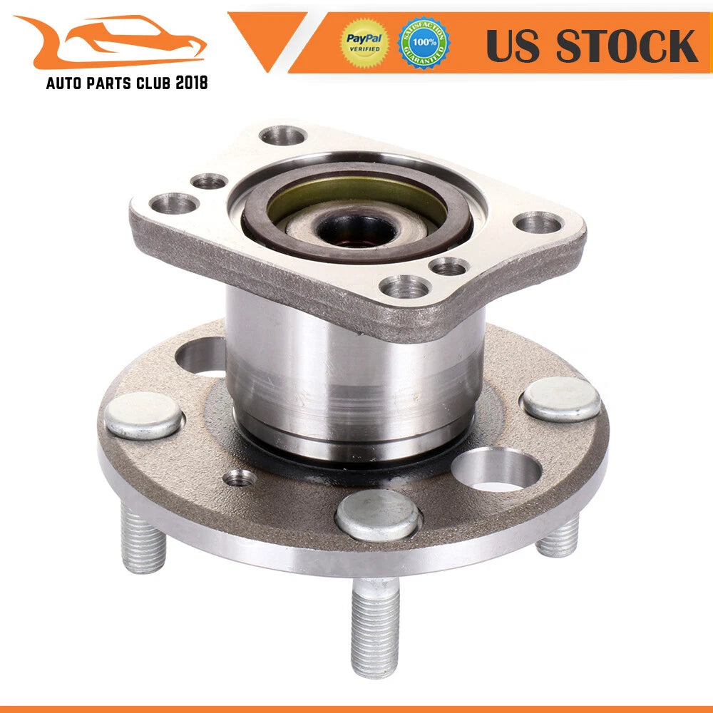 2X Rear Wheel Hub Bearing Assembly for Ford Fiesta (2011–2018) w/ ABS