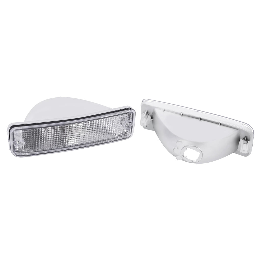 2X Clear Turn Signal Lights for Toyota 4Runner & Pick-Up Truck (1989–1995)