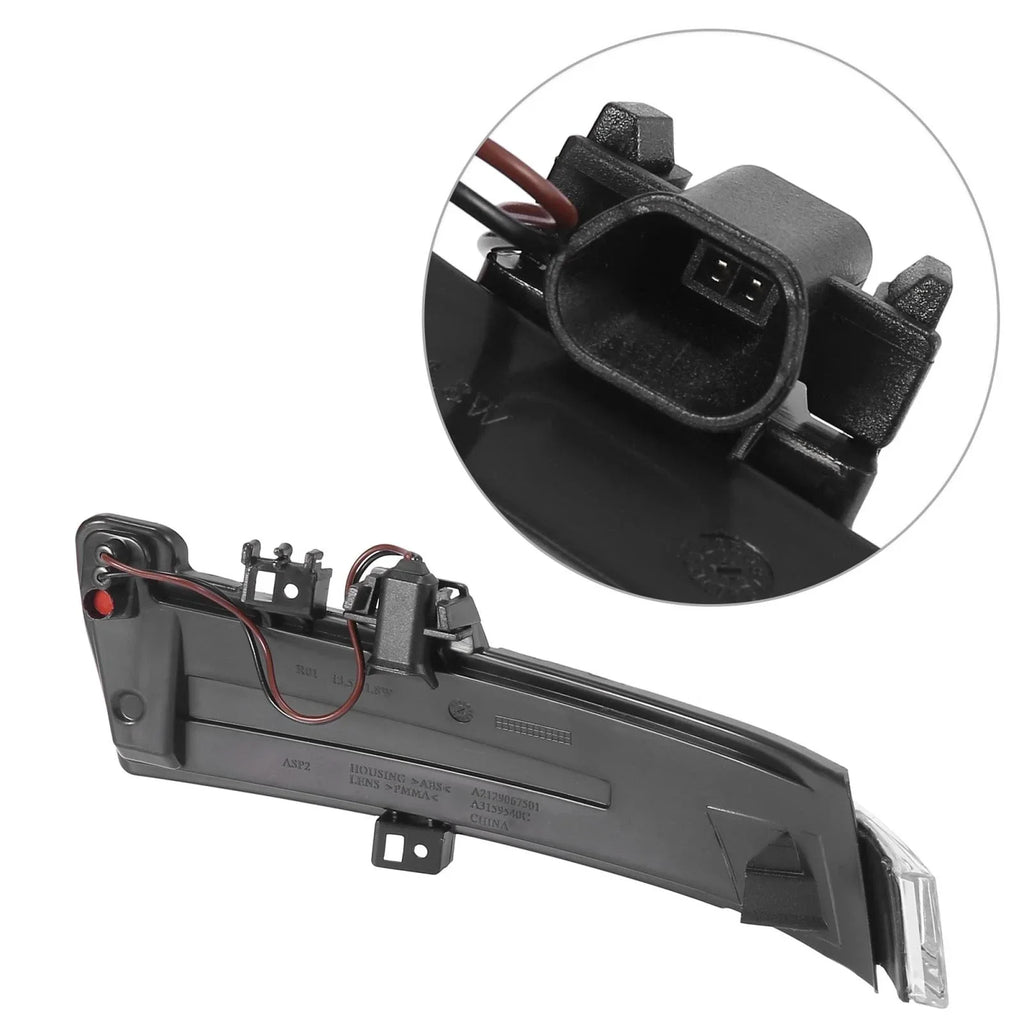 Right Side Mirror Turn Signal Light for Mercedes Benz W204 C204 W212 (2007-2015)
